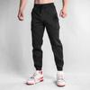 Men's European Size Sweatpants – Trendy Outdoor Ankle Sports Workwear, Nine-Point Length for Spring and Autumn.