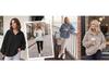 Autumn/Winter Velvet Zipper Pullover Henley Hoodie for Women