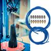 PTFE трубка для 3D-принтера, пневматические фитинги PC4-M6 PC4-M10 для Creality Ender 3