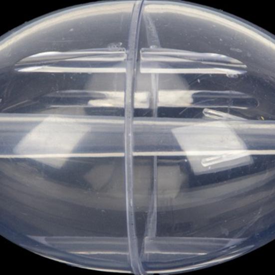 5 шт. Рыболовный овальный поплавок-шарик Прозрачный Регулируемый Портативный Заполняемый водой Скользящий заброс Спин