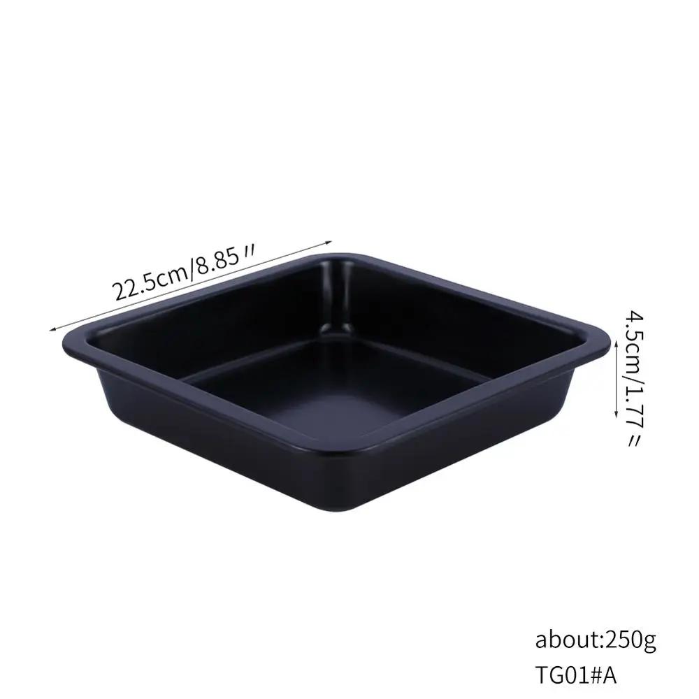 Non-Stick Square Cake Pan Carbon Steel Baking Tray Pie Pizza Bread Cake Mold Bakeware Baking Tools Baking Dishes