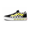 SpongeBob SquarePants X Old Skool Kids Off The Wall Kids Sneakers Black White Yellow VN000W9T9EK