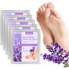 Lavender Foot Masks-Deeply Nourish and Hydrate the Feet, Tender and Smooth the Feet-Foot Spa for Women and Men,5 Pairs