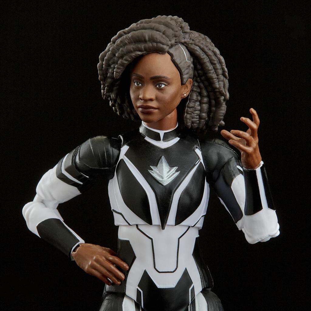 Hasbro Marvel Legends Series Фотон Марвелы Коллекционная фигурка Возраст 4+ и Аутентичный 6-дюймовый (15 см) Рисунок, Вверх, F3681,