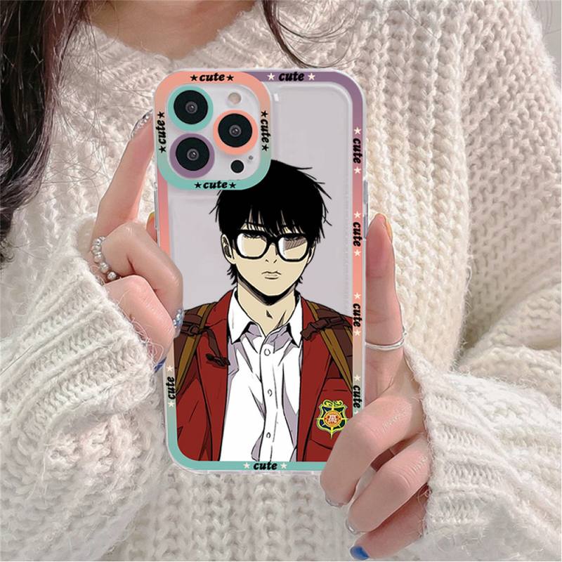 Ветрозащитный чехол для телефона Webtoon для iPhone 11, 12, 13 Mini Pro Max 14 Pro Max, чехол