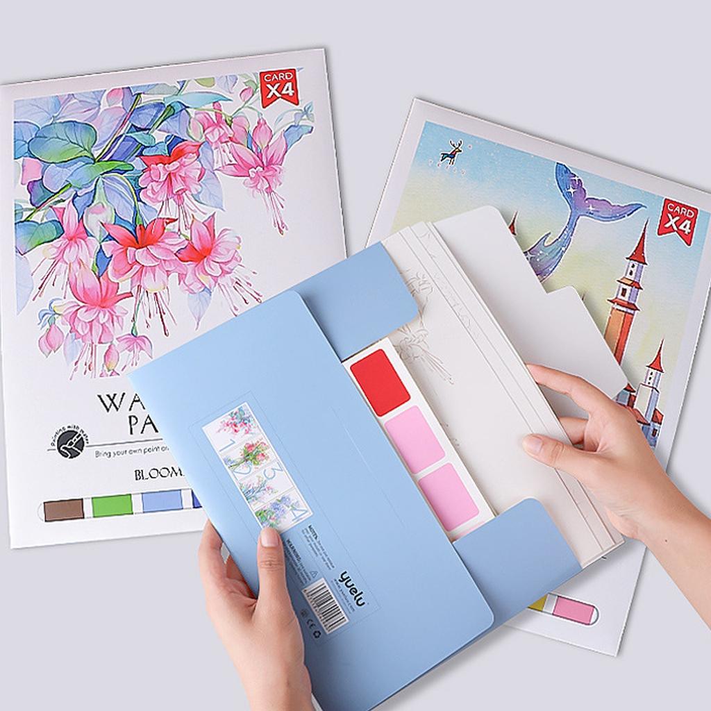 Набор для рисования акварелью, игрушка для путешествий и дня рождения в подарок для подростков и начинающих взрослых