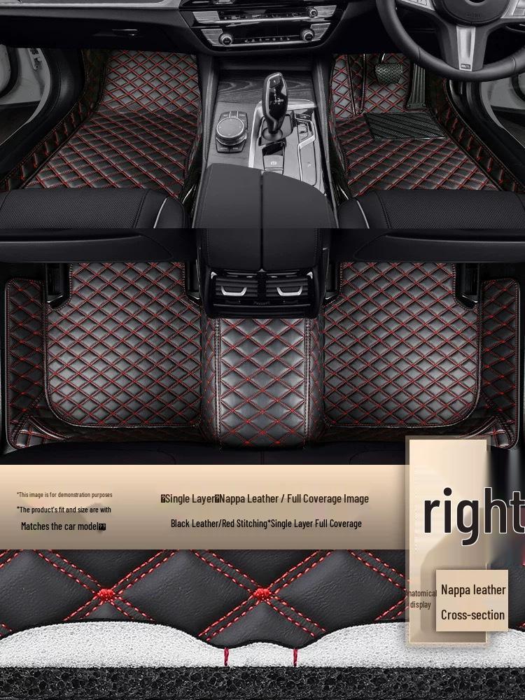 Коврики в салон Mini Cooper F55 с правым рулем (Сингапур)