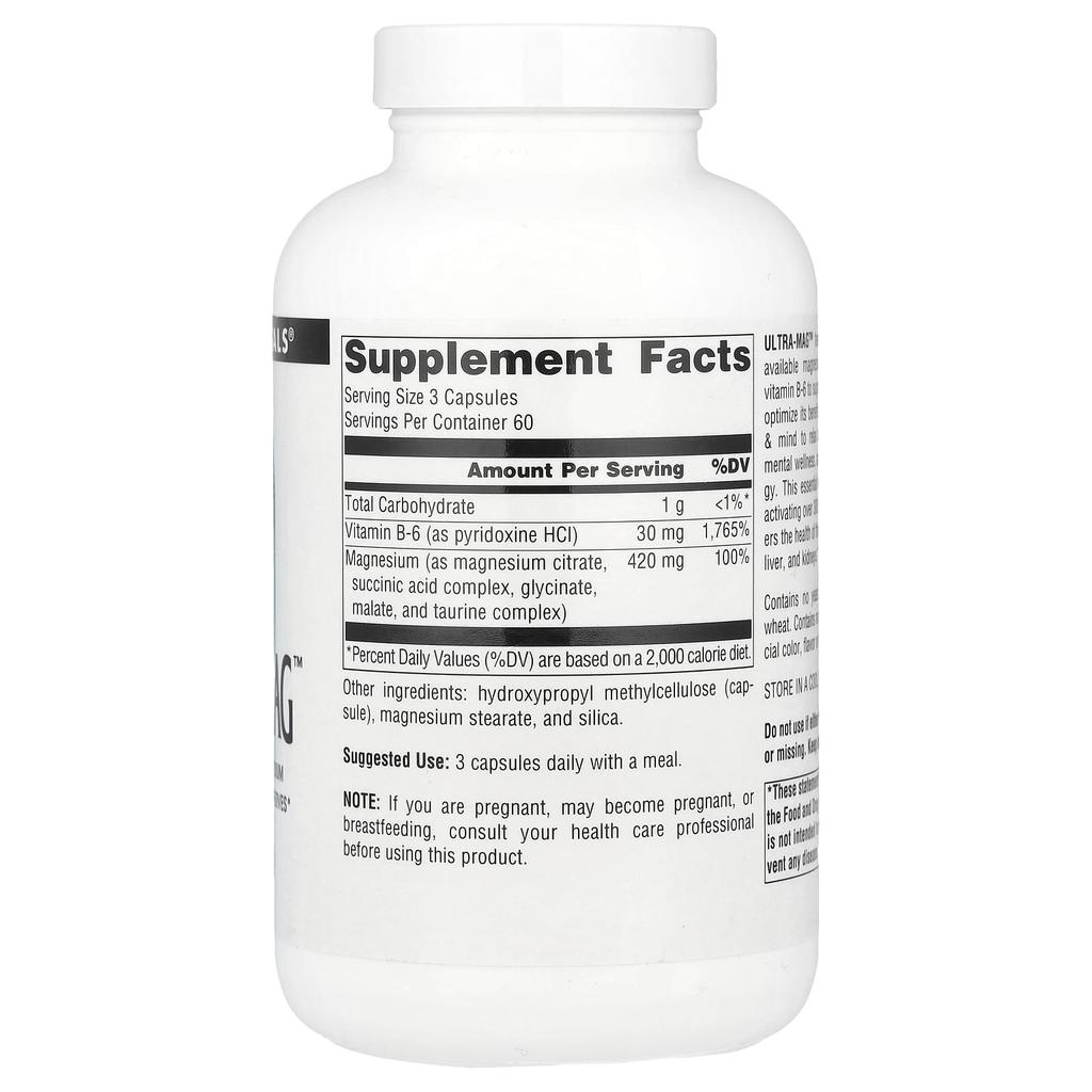 Ultra-Mag™, 180 Veggie Capsules