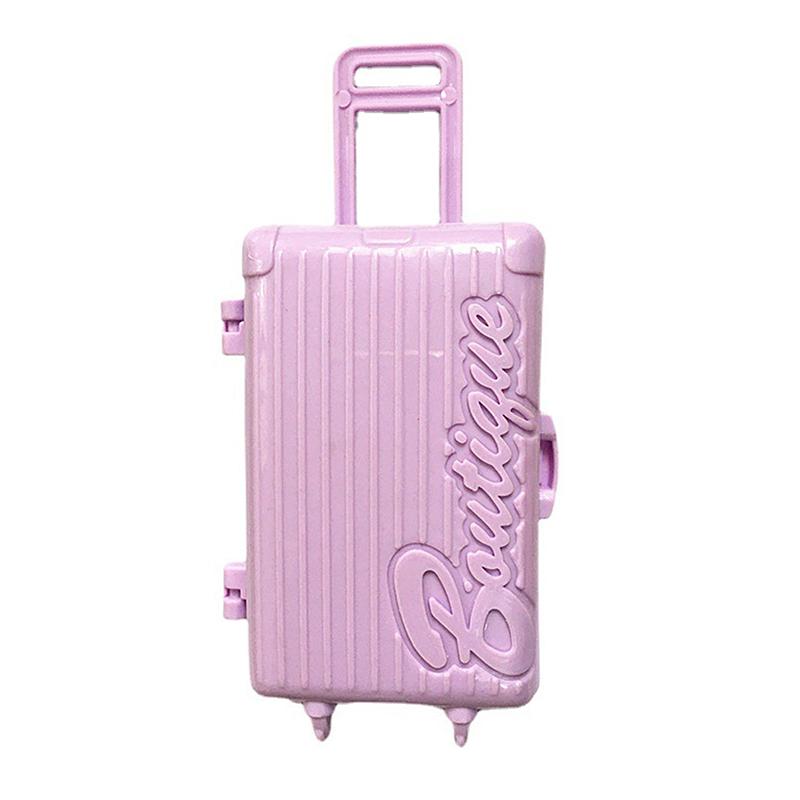 Чемодан для кукол, аксессуаров, покупок, путешествий, хранения, одежды, обуви, аксессуаров, игрушек, выдвижной ящик 13,6 г