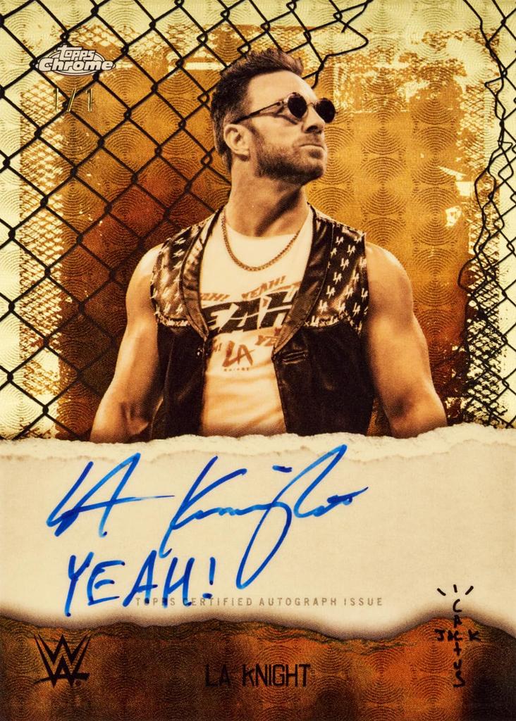 2025 Topps WWE Chrome X Cactus Jack