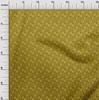 oneOone Cotton Flex Dark Mustard Fabric Alphabet Sewing Craft Projects Fabric Prints By Yard 40 Inch