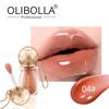 Royal Style Round Lip Glaze Hydrating Plumping 6 Shades Glossy