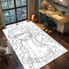 My Hero Academia Bedroom Area Mat Non Slip Washable Large Rug Gamer Room Floor Decor