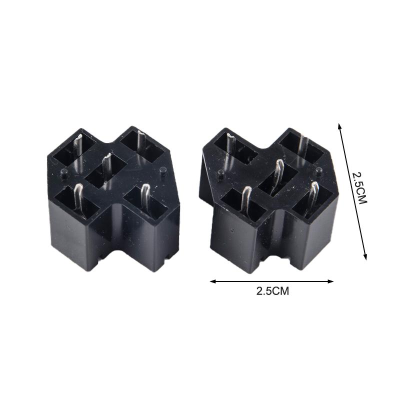 Автомобильный автомобильный 40A 4/5-контактный SPDT реле гнездо разъем адаптер