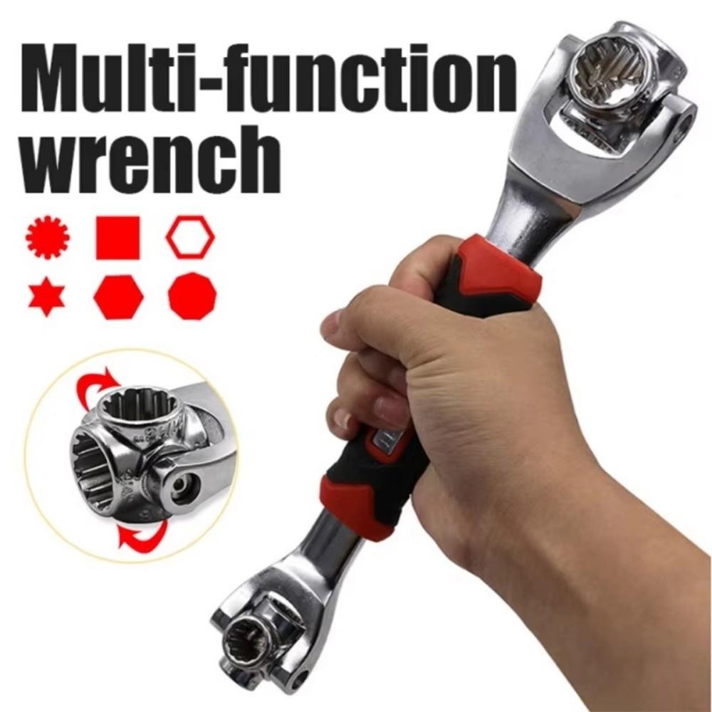 Spline Bolts Sleeve 52-in-1 Socket  Wrench Hand Tools Rotation Socket  Home Maintenance