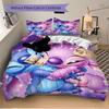 Stitch Angel Print 3Pcs Bedding Setduvet Cover With 2 Bedropillowcase Home Birthday Gift