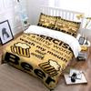Beer mugs and text. Bedding sets Duvet cover sets Duvet covers Pillowcases(1*Duvet Cover 2*Pillowcases without duvet insert)