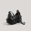 Vintage Motorcycle Bag for Women, Fashion Multi-Pocket Underarm Shoulder Bag, Large Capacity Versatile Commuter Crossbody Bag, Durable PU Leather
