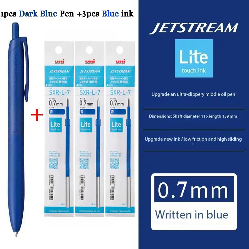 Гелевая ручка uni Jetstream Lite SXN-LS Snoopy Limited Edition, 0,5/0,7 мм, Ультрагладкие чернила низкой вязкости, Для школы и офиса