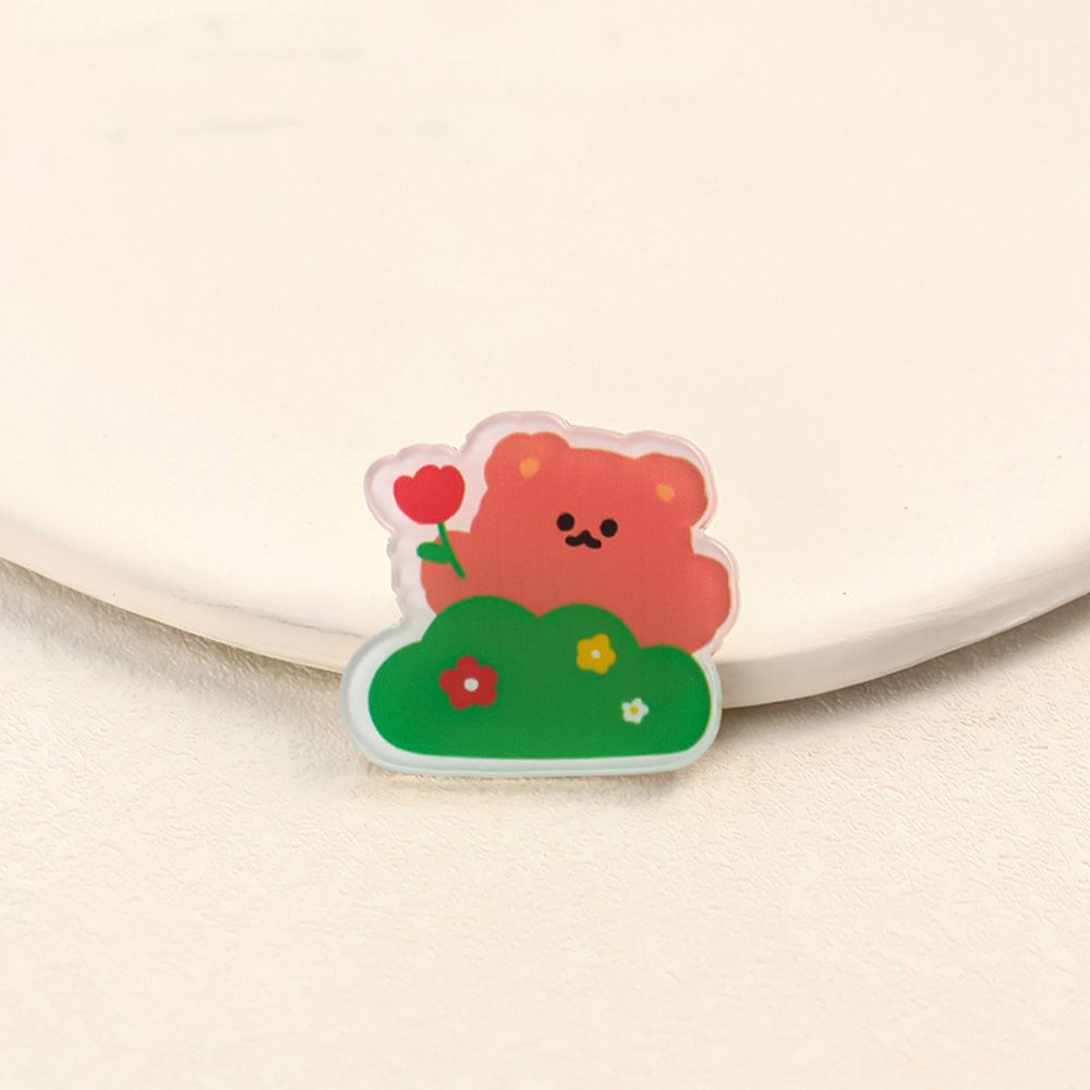 Японская простая милая симпатичная акриловая студенческая модная бижутерия мультяшная брошь корейский стиль брошь украшение на сумку