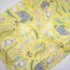 Snow White Yuzen Dishcloth Smiling Flower