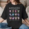 Unisex Unisex Just A Girl Who Loves Axolotls T Shirts Cotton Tops Funny Short Sleeve O Neck Tees Unique TShirts
