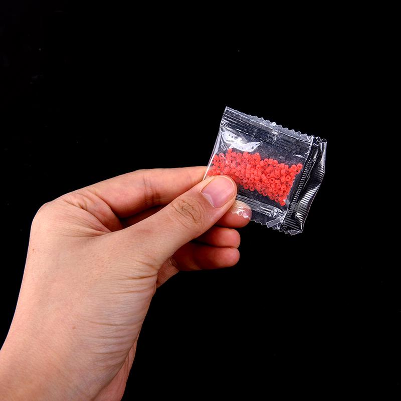 12 пакетов/компл. = 2400 шт. красные рыболовные принадлежности, снасти, резинка для наживки для мотыля