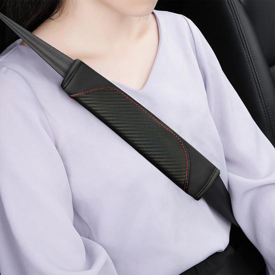 Искусственная кожа, чехол для ремня безопасности автомобиля, застежка, лента, элегантный универсальный внедорожник, грузовик, ремень безопасности, подушка, защита для плеч, салон автомобиля