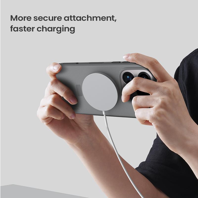 Чехол для телефона Nillkin For OPPO Find X9 Pro Find X9 Магнитный Super Frosted Shield Pro Защита от отпечатков пальцев Ударопрочная задняя крышка