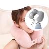 Travel Neck Pillow Inflatable Essential Support for Airplane Napping Office