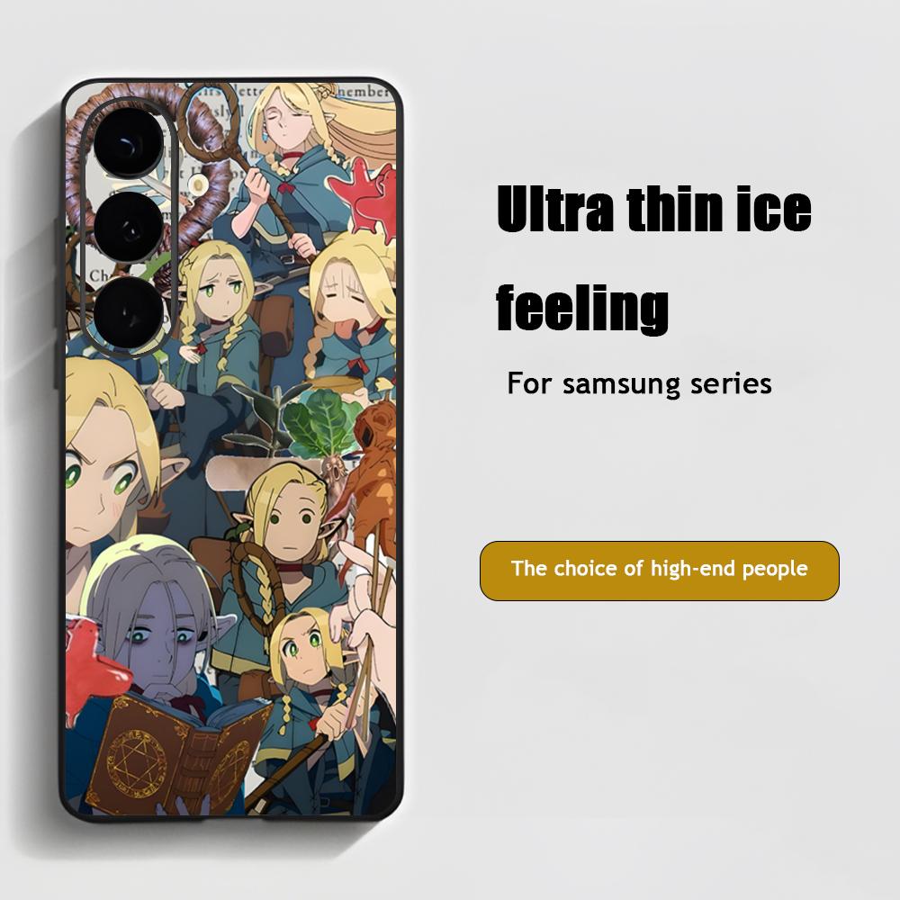 Вкусный в Подземелье Популярный Чехол Для Телефона Для Samsung Galaxy S25 S24 S23 S22 S21 S20 Plus Ultra Note20 Мягкий Черный