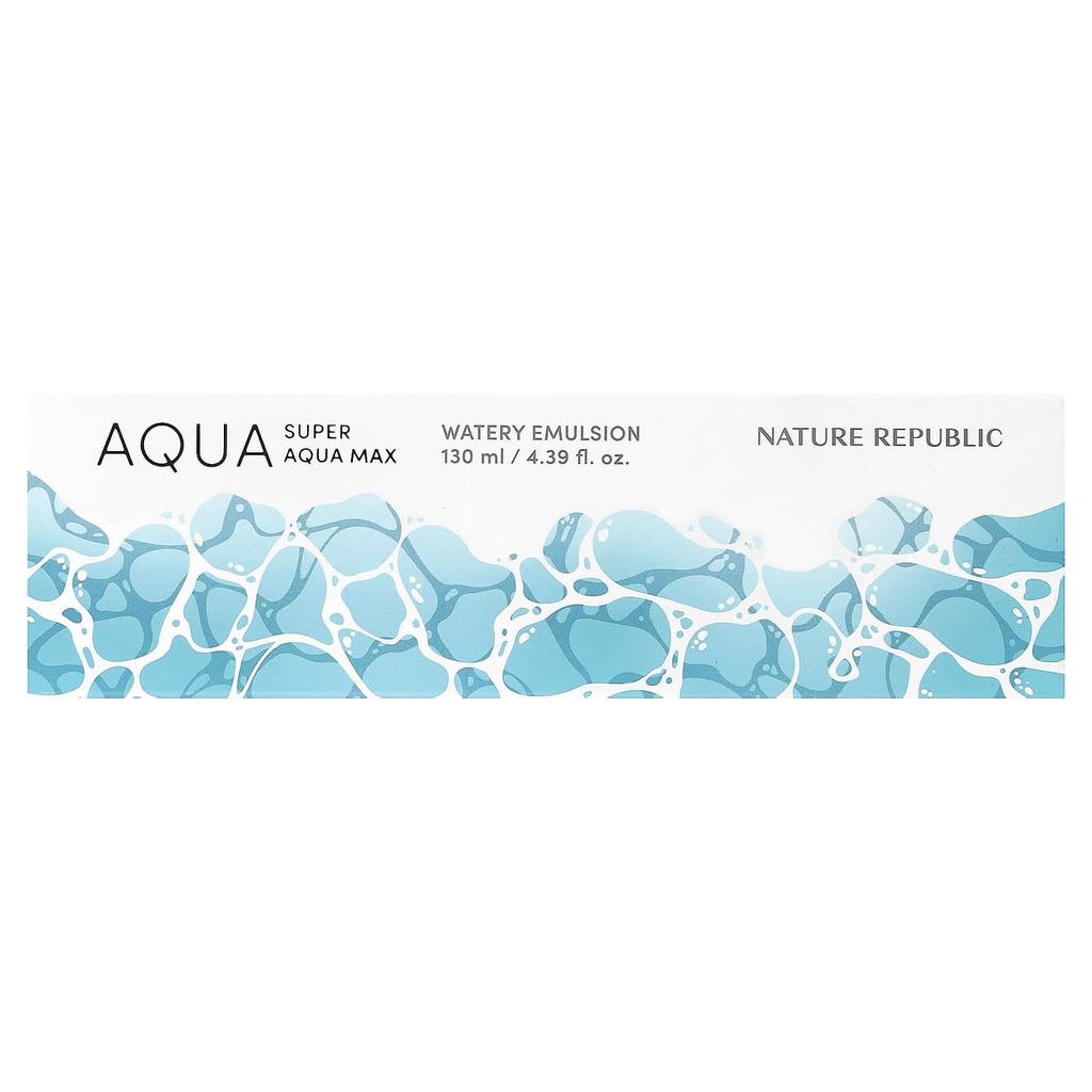 Super Aqua Max, Hydrating Emulsion, 130Ml(4.39Fl Oz)