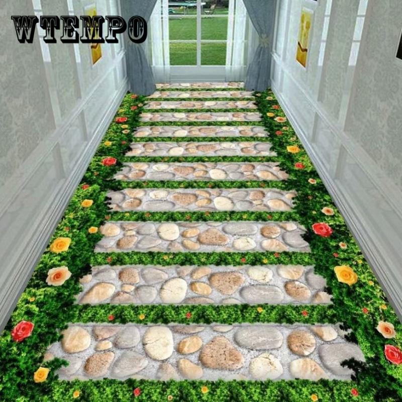 3D ковер, дверь, прихожая, проход, длинный вход, гостиная, домашний поток, ковер с карпом, офисные коврики, коммерческие гостиничные ковры, ковер