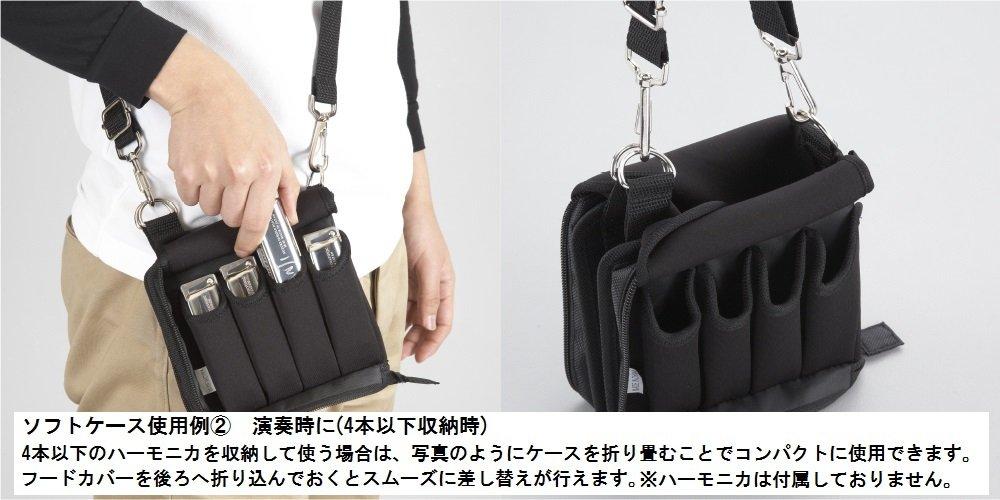 Футляр для губной гармошки SUZUKI с 8 предметами 21/23 отверстия двухтональный SHC-8