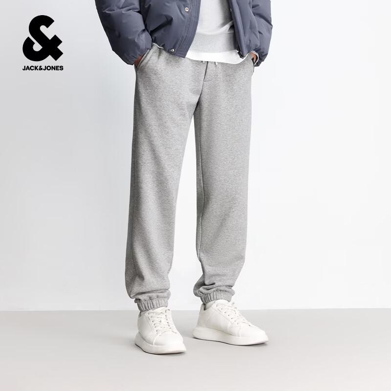Мужские спортивные штаны Jack & Jones на флисовой подкладке со шнурком