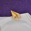 Elegant Paper Airplane Shape Brooch Popular Paper Plane Badge Pin for Daily Wear and Special Occasions Suit Accessory