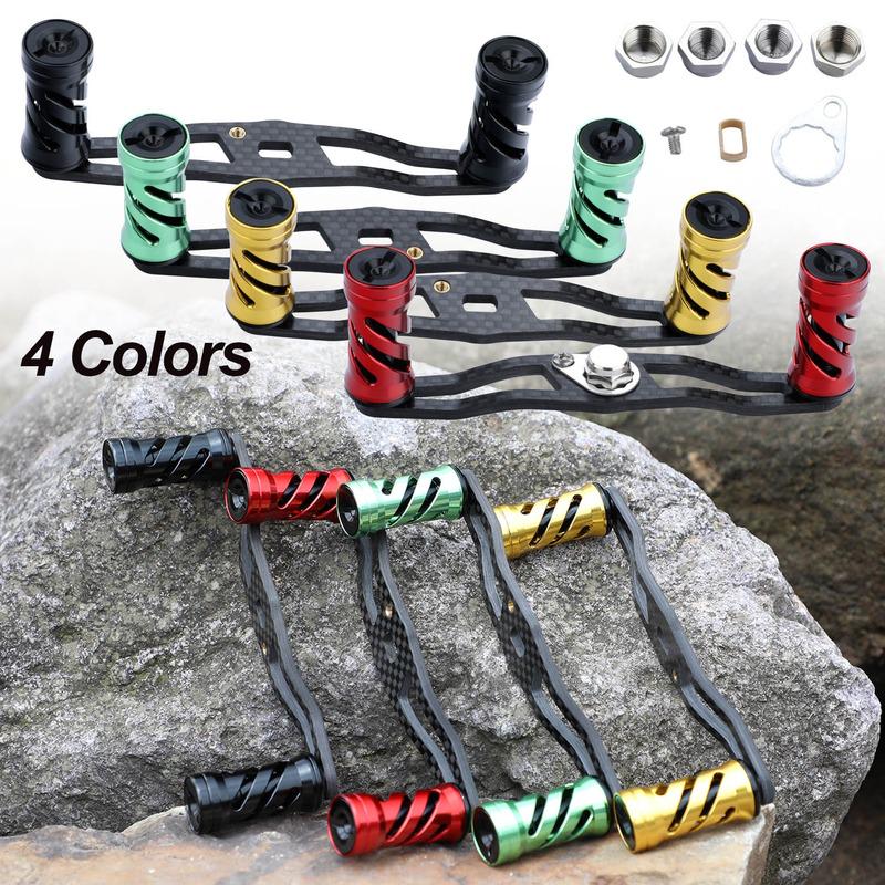 SOUGAYILANG Ручка рыболовной катушки Ручка из углеродного волокна для приманки Рыболовная катушка Рыболовные аксессуары