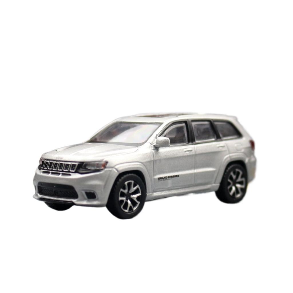 1/64 Jeep Grand Cherokee Trackhawk Miniature 1:64 JKM Toy Car Model SUV Sport Vehicle Free Wheels Diecast Metal Collection Gift