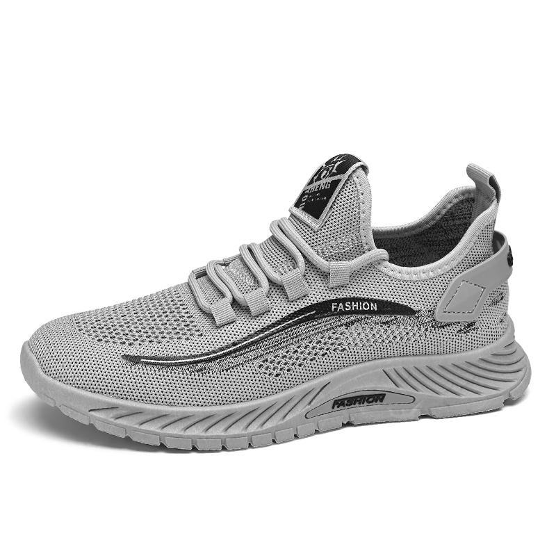 Мужская обувь лето новая полая сетка сетка тонкая дышащая против запаха спортивная мягкая подошва мужская повседневная модная обувь