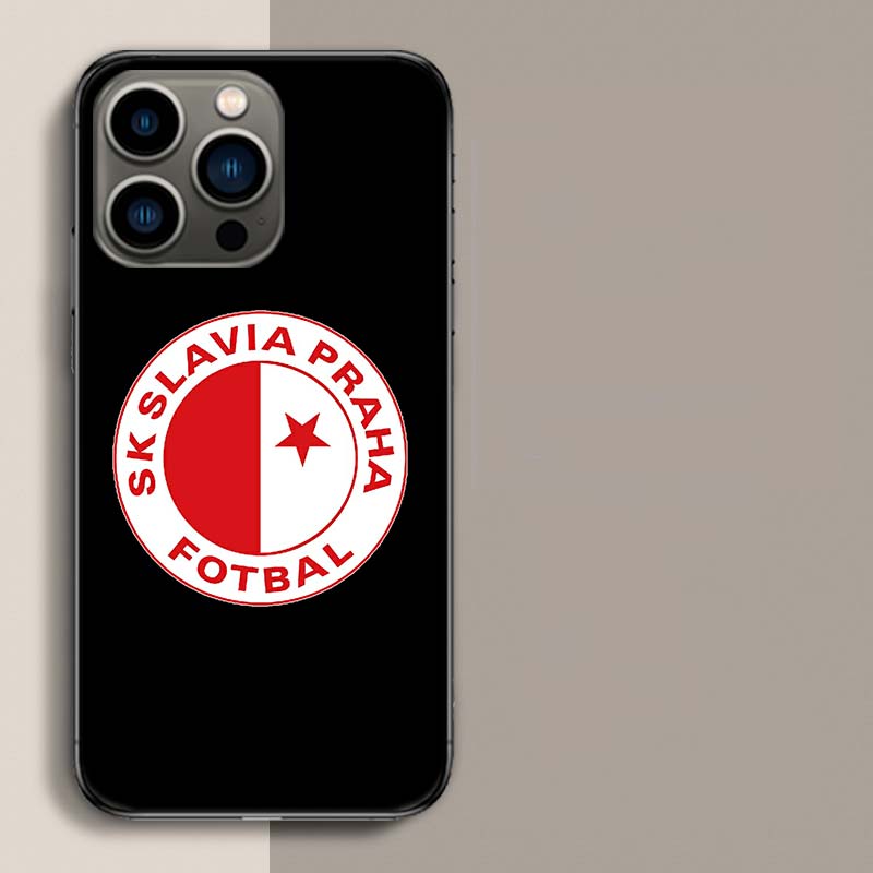 Чехол для телефона SK Slavia Praha Чехия для Apple iPhone 16E 16 17 Pro Max Air 15 Pro 14 Plus 12 13 Mini Милый Fu