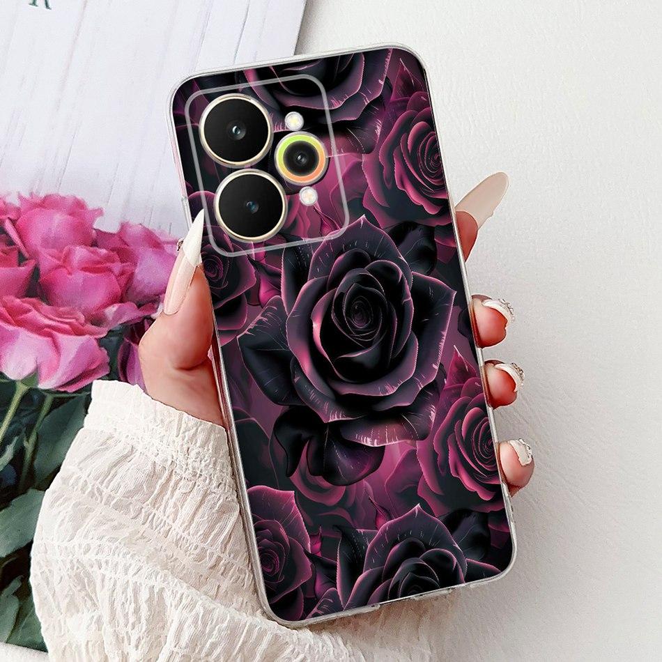 Для Realme 15 15Pro Крутой Чехол для Телефона с Рисунком Дракона и Тигра Для Realme 15 Pro Realme15 5G Мягкие Силиконовые TPU Чехлы