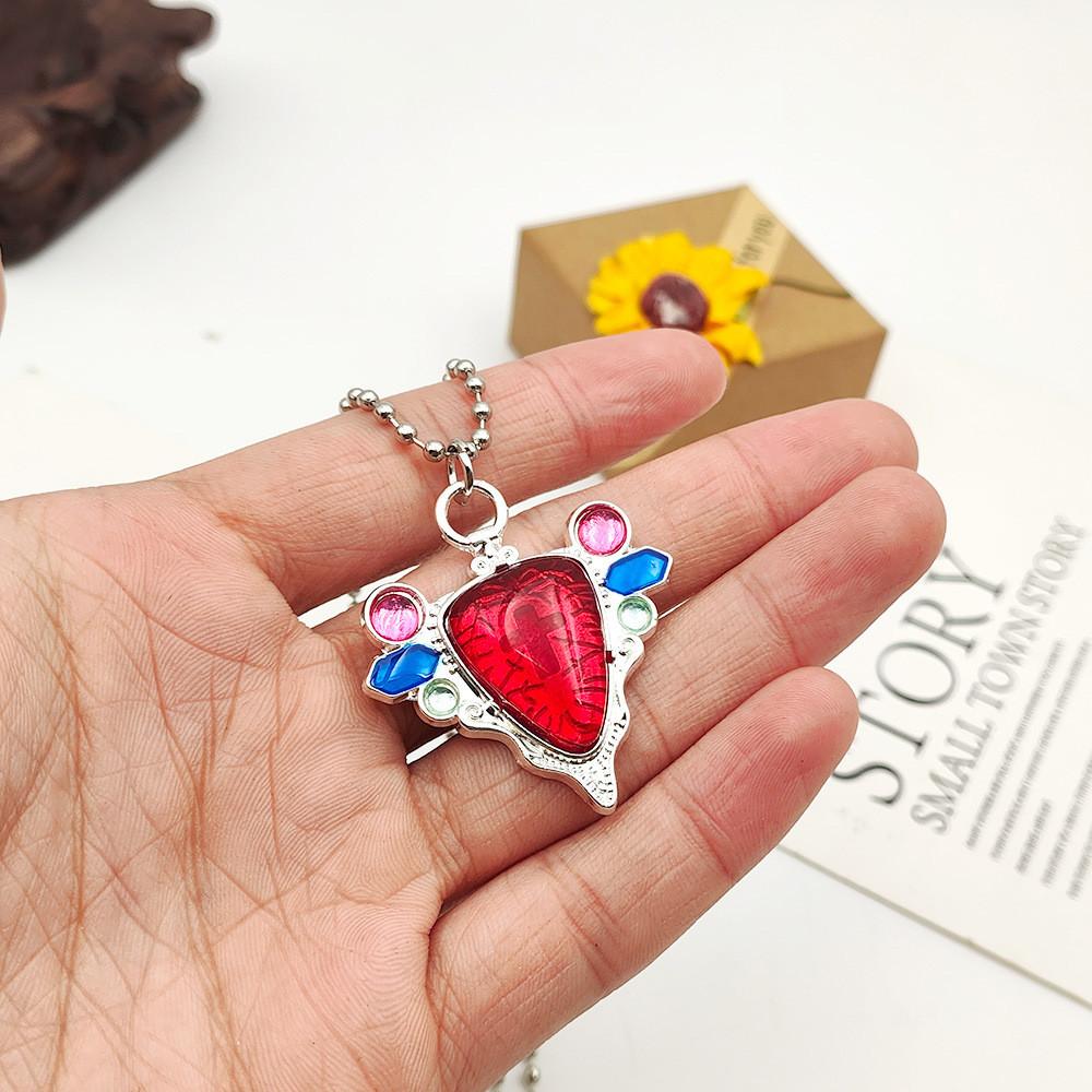 Jojos Bizarre Adventure Red Stone Of Aja Necklace For Anime Cosplayers And Fans