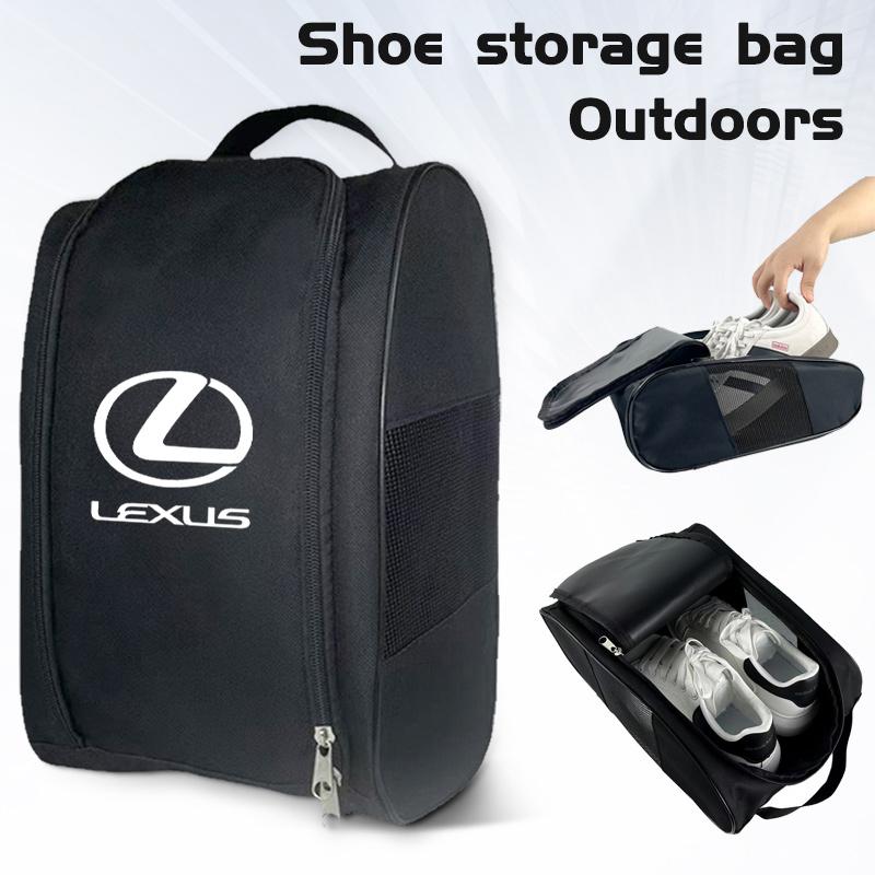 Car Logo Sneaker Travel Outing Shoe Storage Bag Tools For Lexus ES300 RX330 RX300 GS300 IS250 IS200 CT200h IS300 NX RX LX GX GS