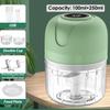 Electric Food Chopper Garlic Crusher Meat Grinder Mini Garlic Press Vegetable Chopper Masher Machine USB Kitchen Gadgets