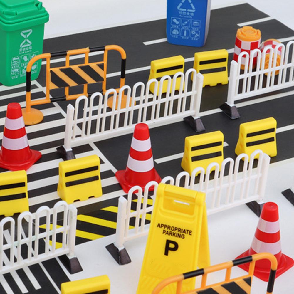 62 шт. Миниатюрный набор для строительства гномов, креативный рождественский набор для строительства гномов, сцена строительства дороги для новоселья