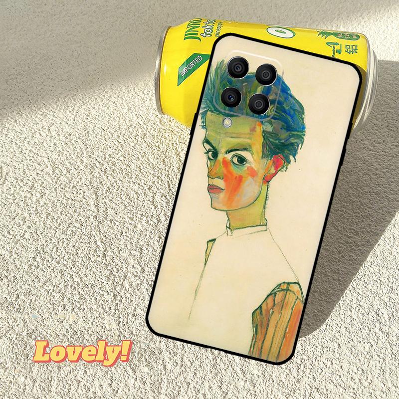 Чехол Эгон Шиле Для Samsung Galaxy M52 M36 M06 M16 M56 M33 M15 M55 M31 M13 M12 M14 M53 M32 M35 M34 M54