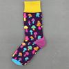 Женские носки унисекс из чесаного хлопка Happy Socks Вишня Клубника