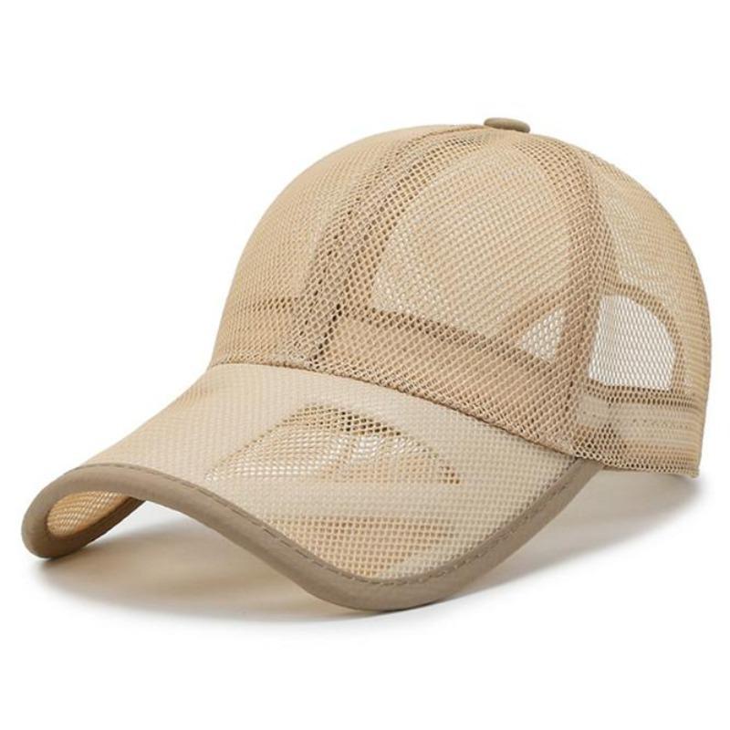 New Style Mesh Cap, Baseball Cap with Perforated Eaves, Sun Cap and Men's Baseball Cap