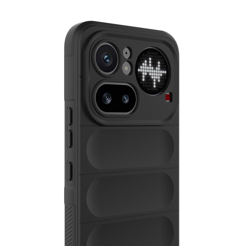 Чехол для Nothing Phone 4A Pro Противоскользящий захват Защита от отпечатков пальцев Подушка безопасности Ударопрочный Мягкий силикон ТПУ Полная защита Задняя крышка