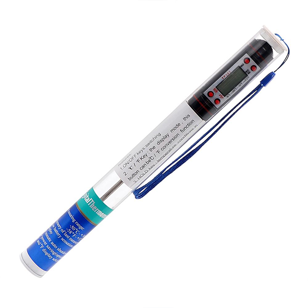 Температурный прибор Электронный цифровой термометр для мяса Пищевой зонд Кухонная кулинарная метеостанция Датчик температуры